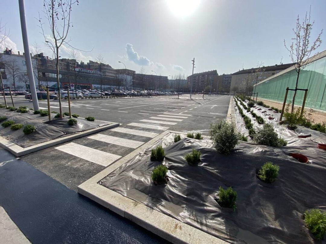 El Ayuntamiento de Vitoria ha construido el parking para compensar la pérdida de plazas de aparcamiento