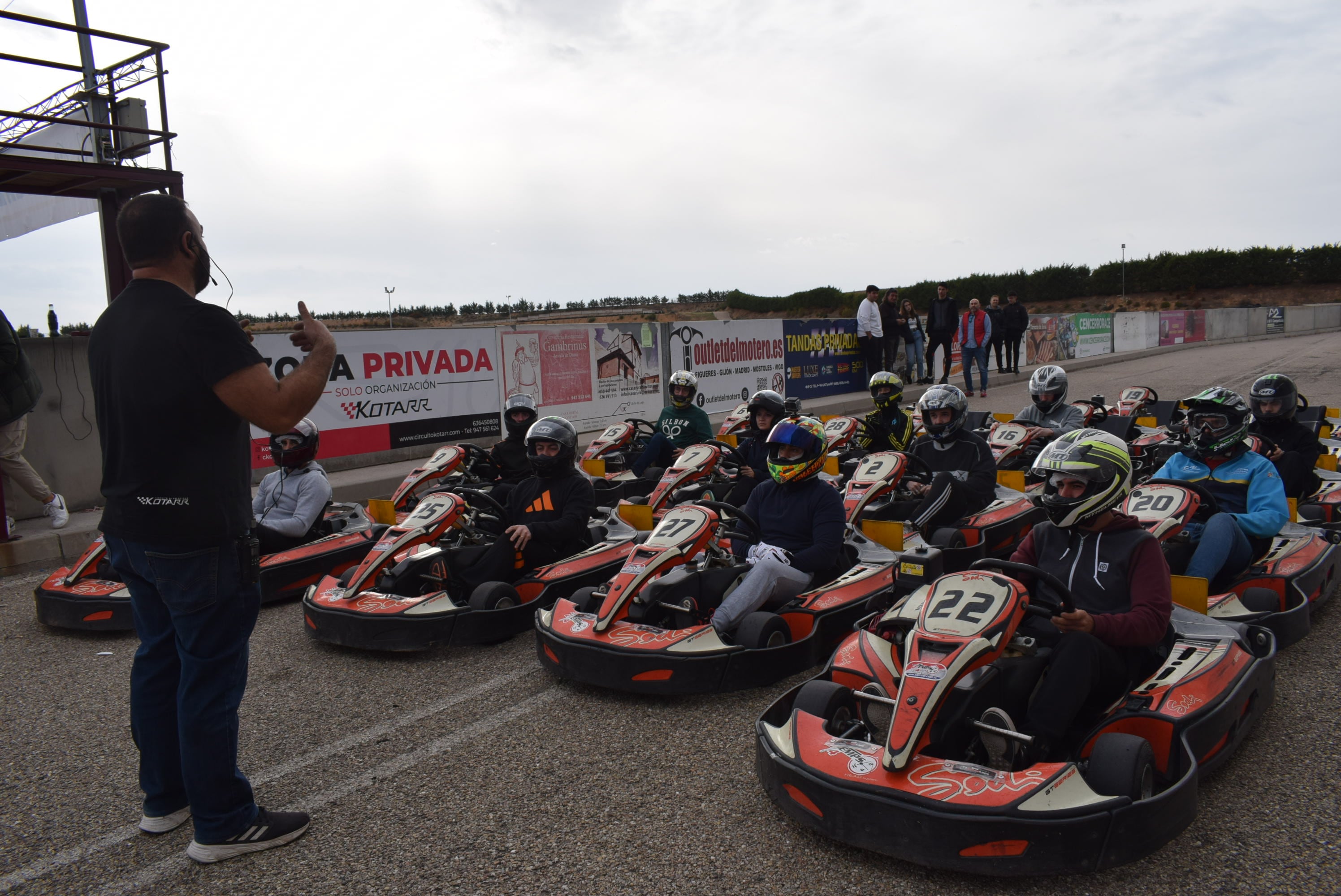 Imagen de archivo del Karting Ciudad de Aranda 2022