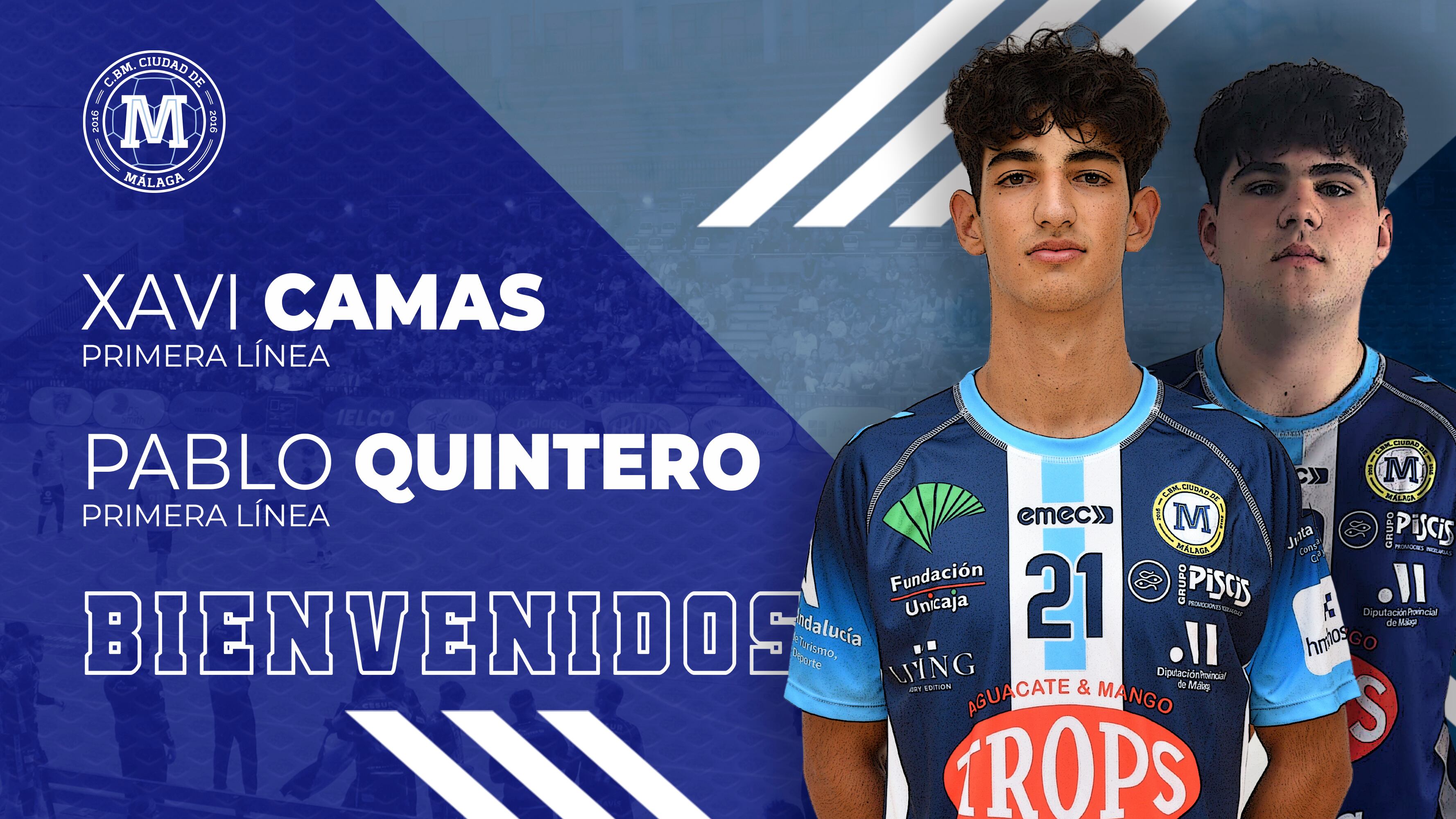 El Trops Málaga firma a los jóvenes Xavi Camas y Quintero