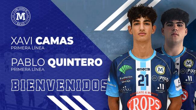 El Trops Málaga firma a los jóvenes Xavi Camas y Quintero