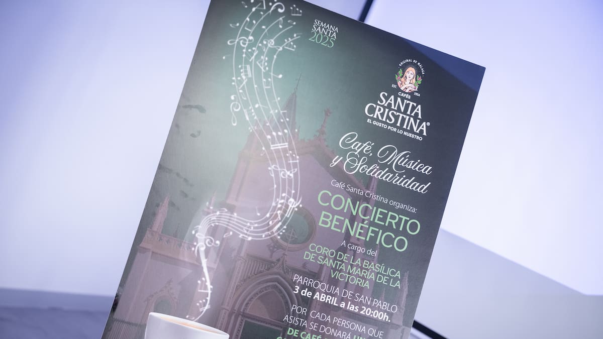Cafés Santa Cristina impulsa un concierto de música sacra a beneficio de Cáritas