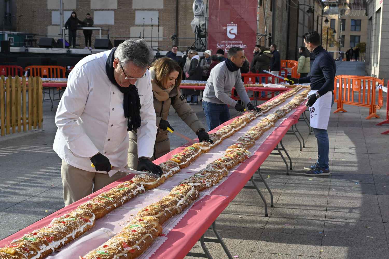 El roscón de Reyes solidario de San Sebastián de los Reyes recauda 23.518 euros para los enfermos de ELA