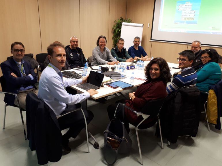 Un momento durante la reunión