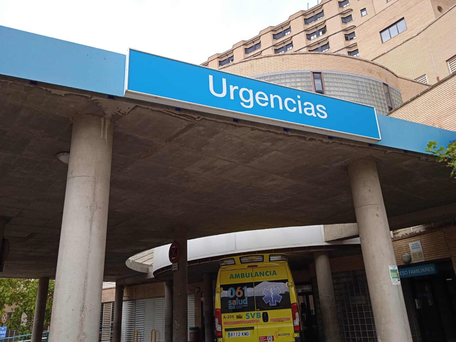 Hospital Clínico Lozano Blesa de Zaragoza. Archivo.