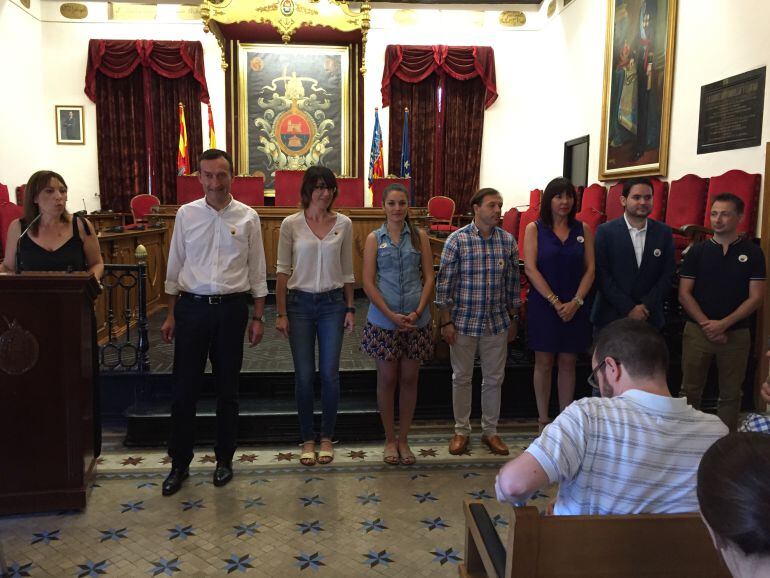 En el salón de plenos se ha leído la declaración