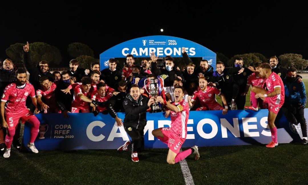 Llagostera, campió de la Copa RFEF.