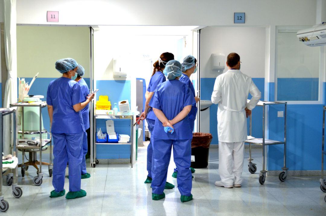 Personal del Hospital Reina Sofía