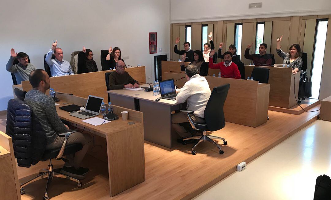 Un momento durante la sesión plenaria