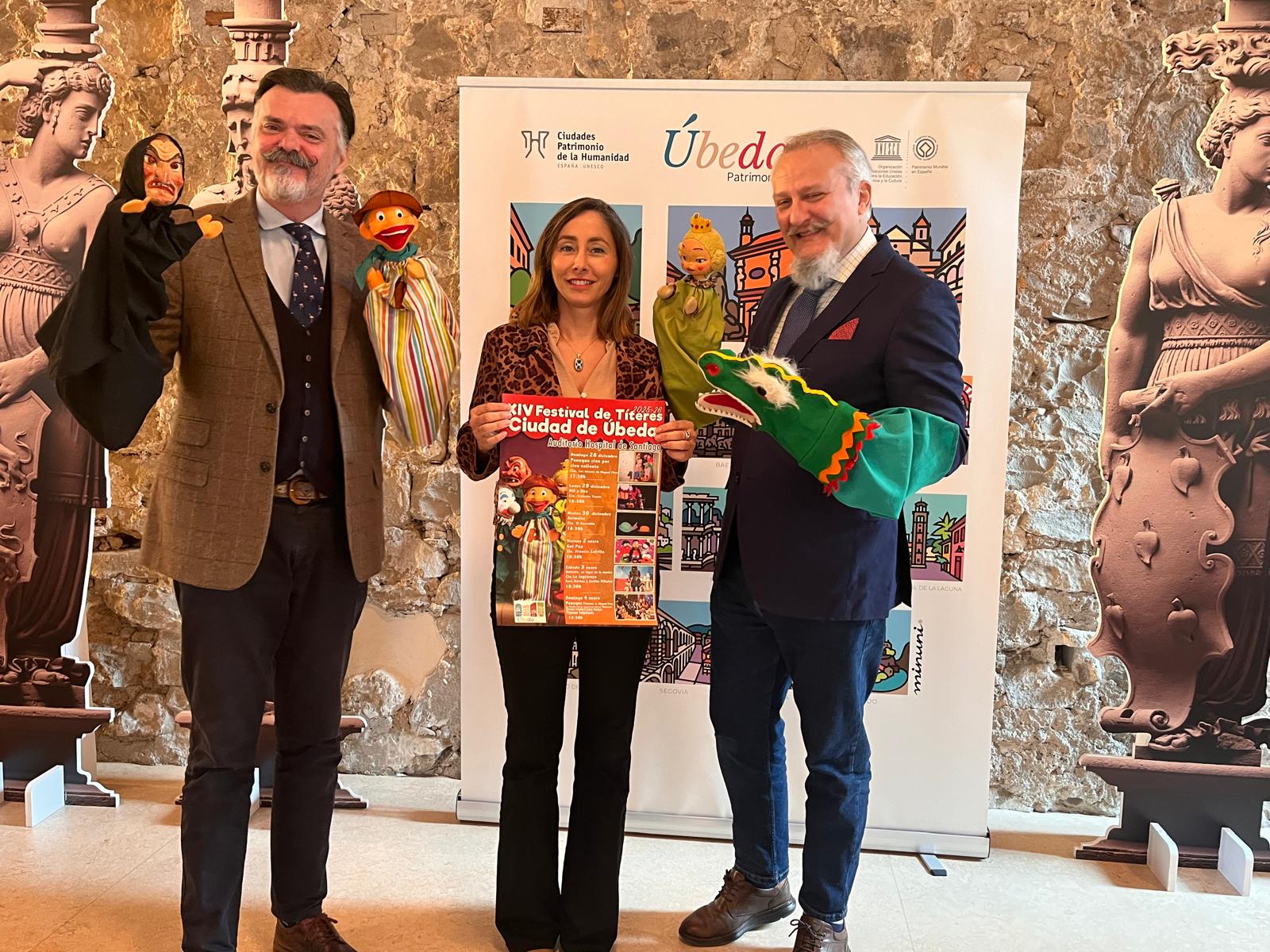 Acto de presentación del Festival de Títeres de Úbeda