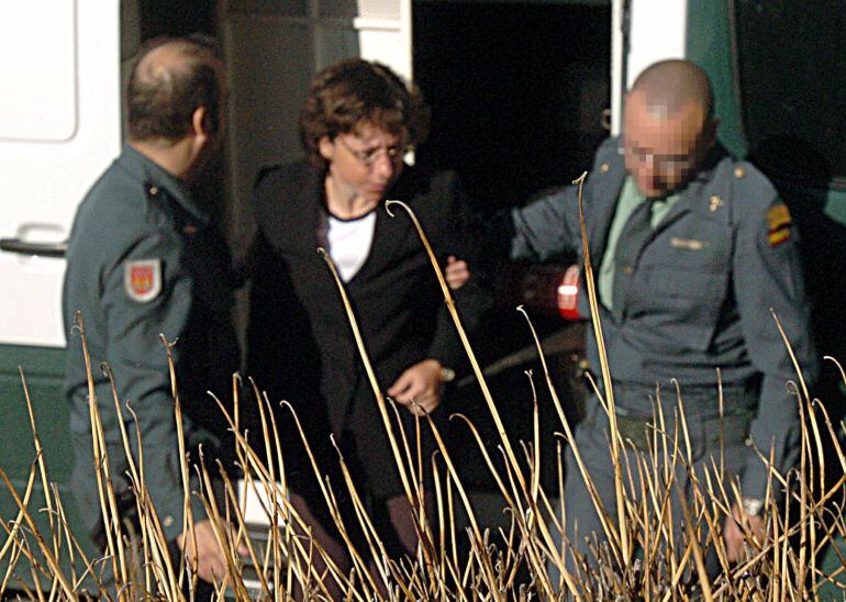 Noelia de Mingo, la médico residente acusada de matar a tres personas y herir a siete en la Fundación Jiménez Díaz en 2003. 