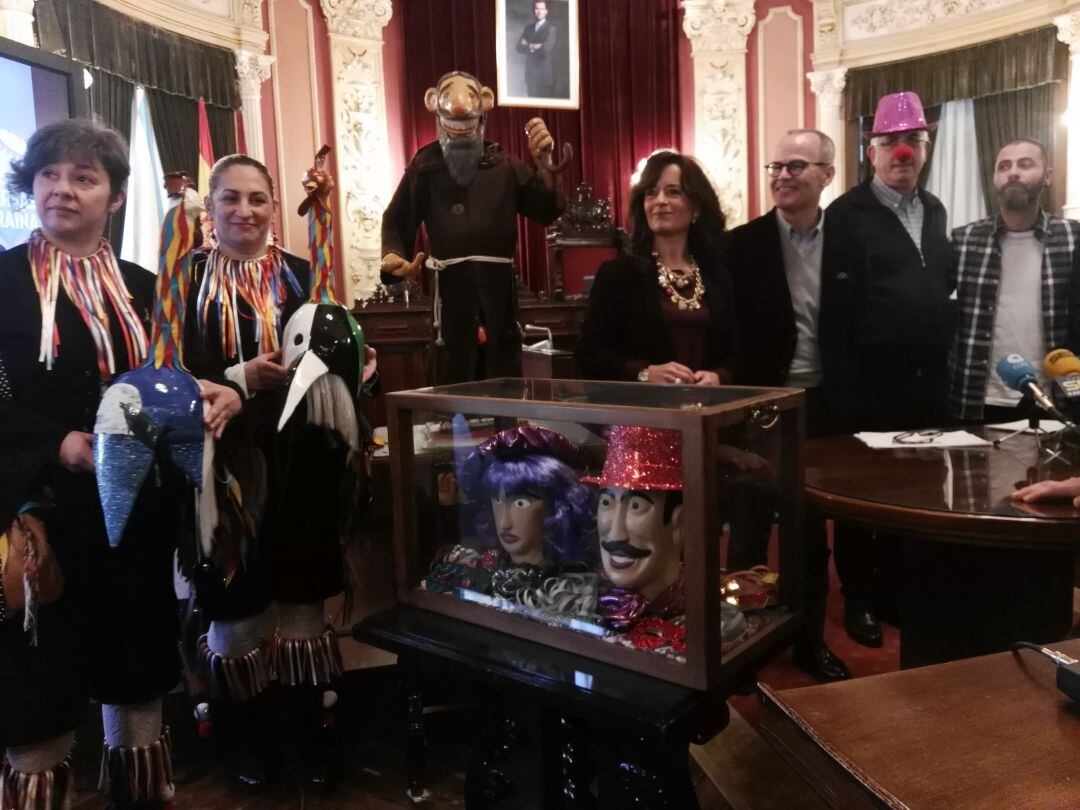 Imagen de la presentación del programa de Entroido del concello de Ourense