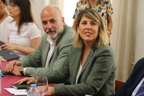 Gonzalo López Pretel y Noelia Arroyo