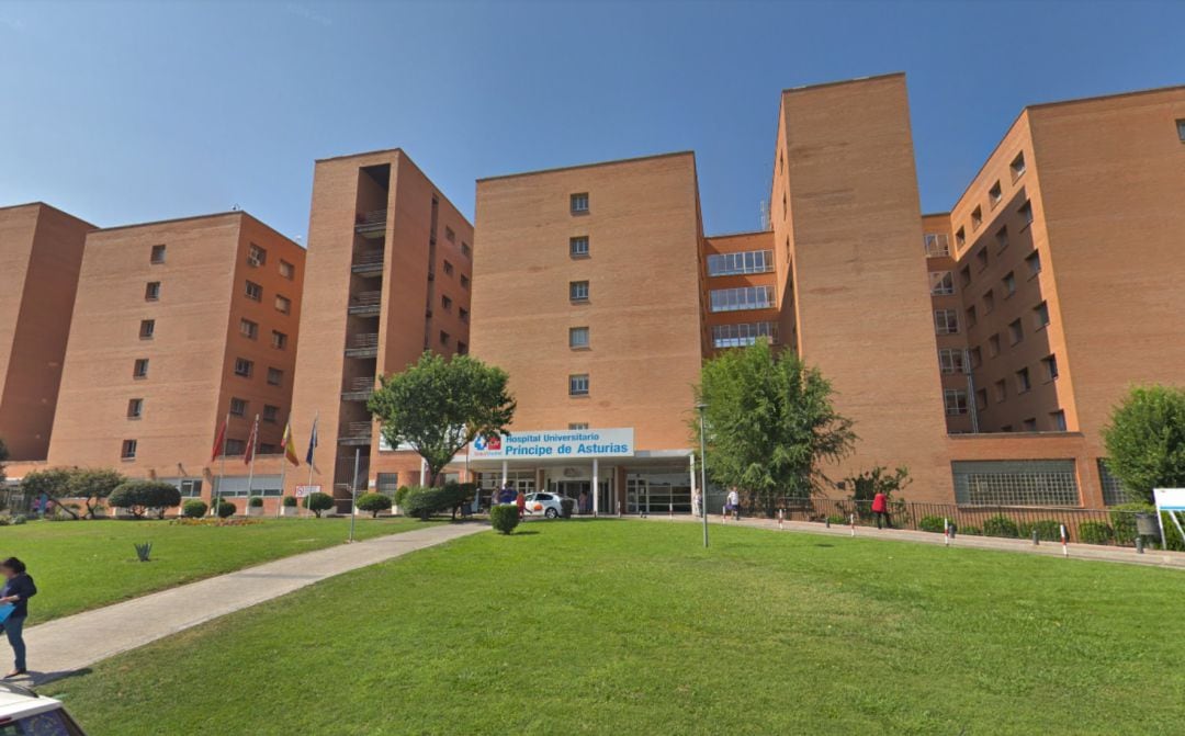 Fachada del Hospital Príncipe de Asturias de Alcalá de Henares