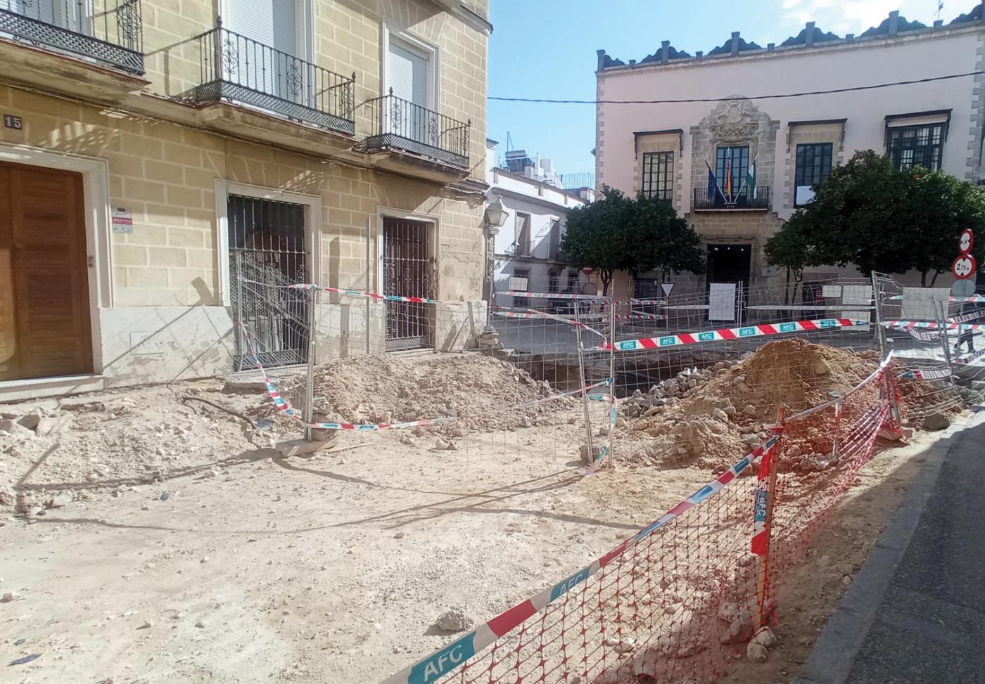 Obras Plaza San juan