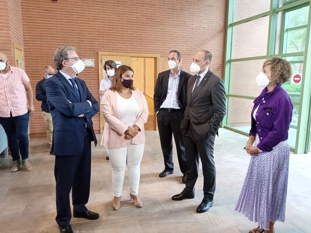 Visita autoridades a la Universidad de Talavera