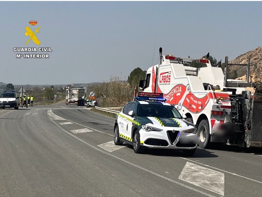 El accidente en la A-131 se saldaba con un fallecido