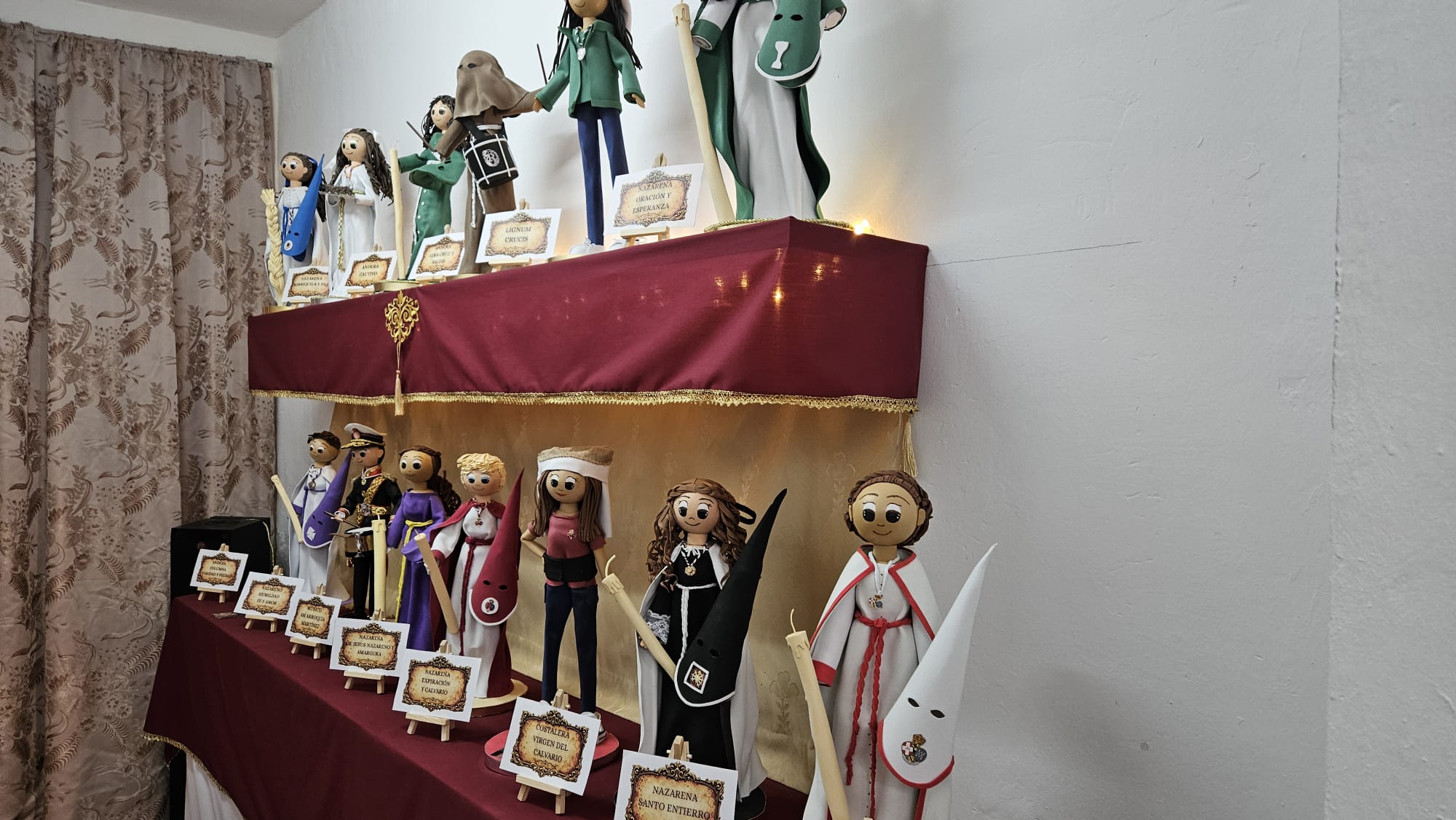 Algunas de las obras que integran la exposición