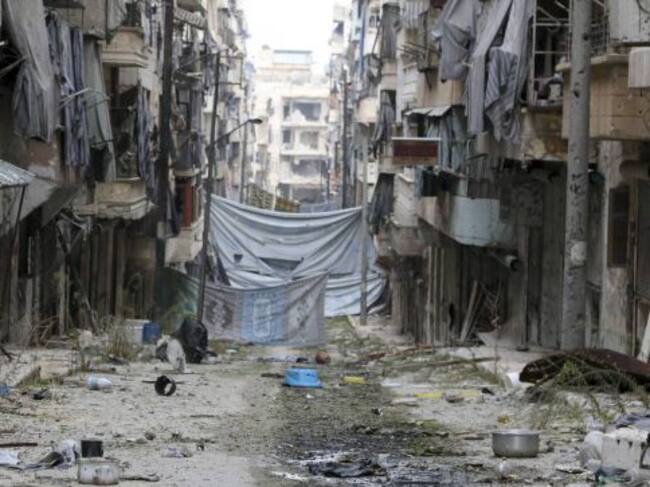 Alepo, la segunda ciudad de Siria, sufre las consecuencias de la guerra