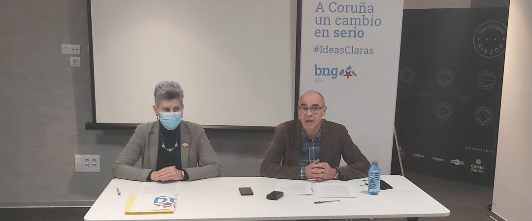 Mercedes Queixas e Francisco Jorquera