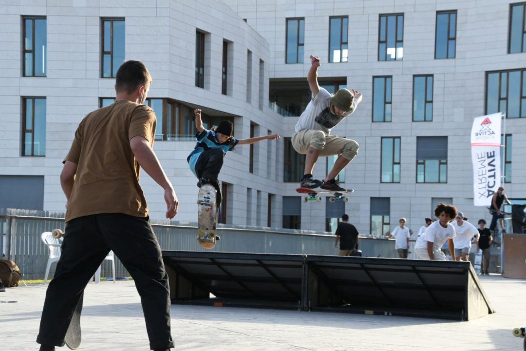 Imagen de archivo del skate park del Portal del Clot.