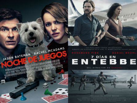 &quot;Noche de juegos&quot; y &quot;7 días en Entebbe&quot;