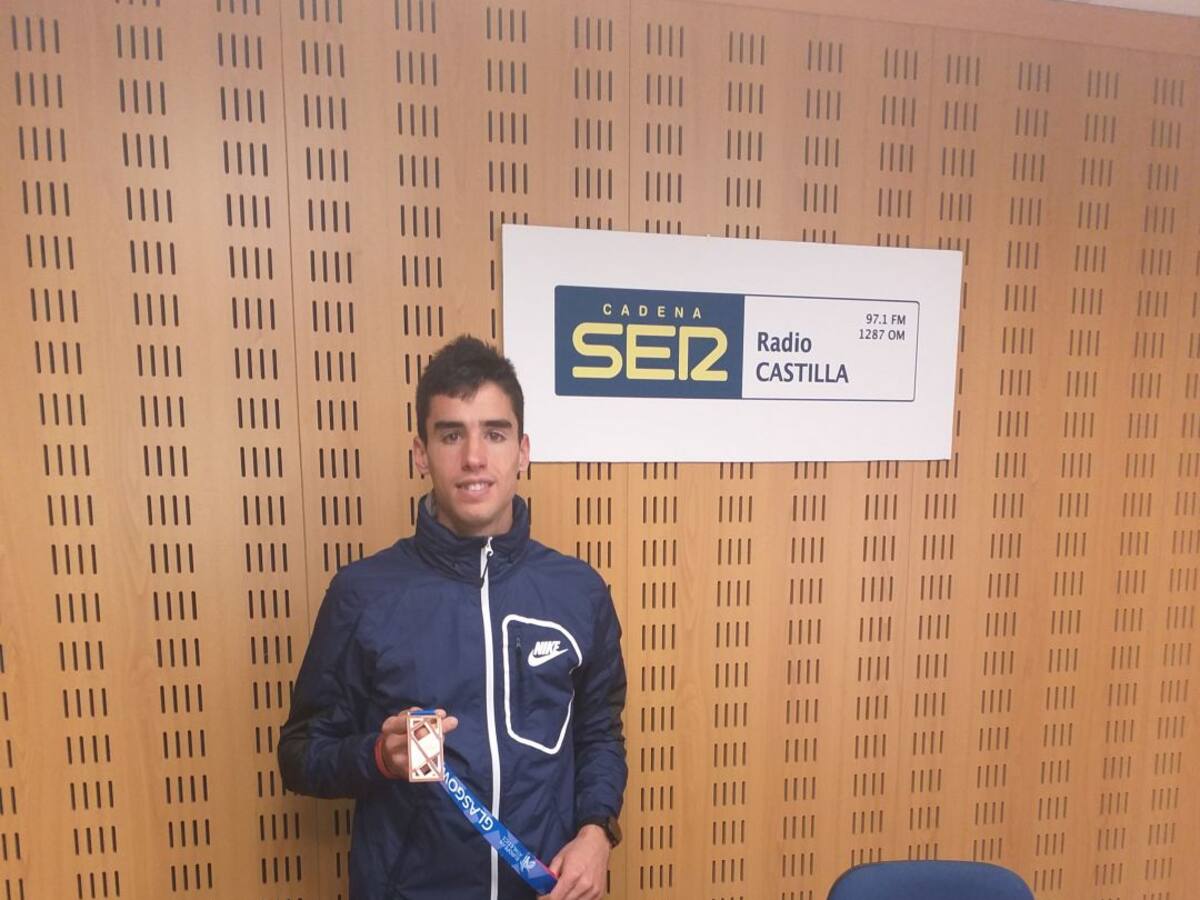 Jesús Gómez, medalla de bronce en el Campeonato de Europa