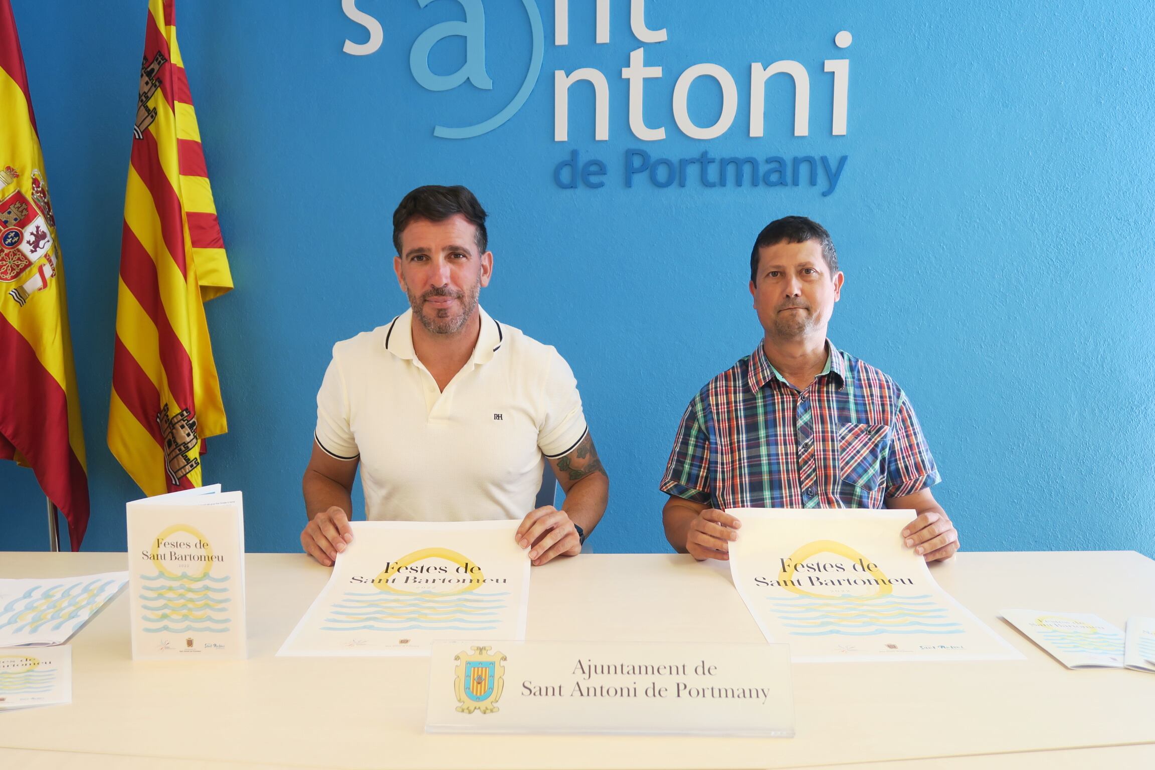 Imagen de la presentación de las fiestas facilitada por el Ayuntamiento de Sant Antoni