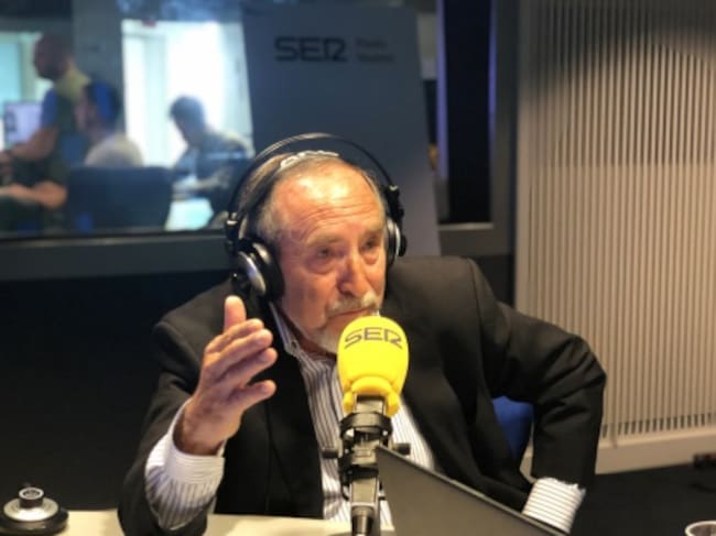 Juan Barranco durante su entrevista en A vivir Madrid