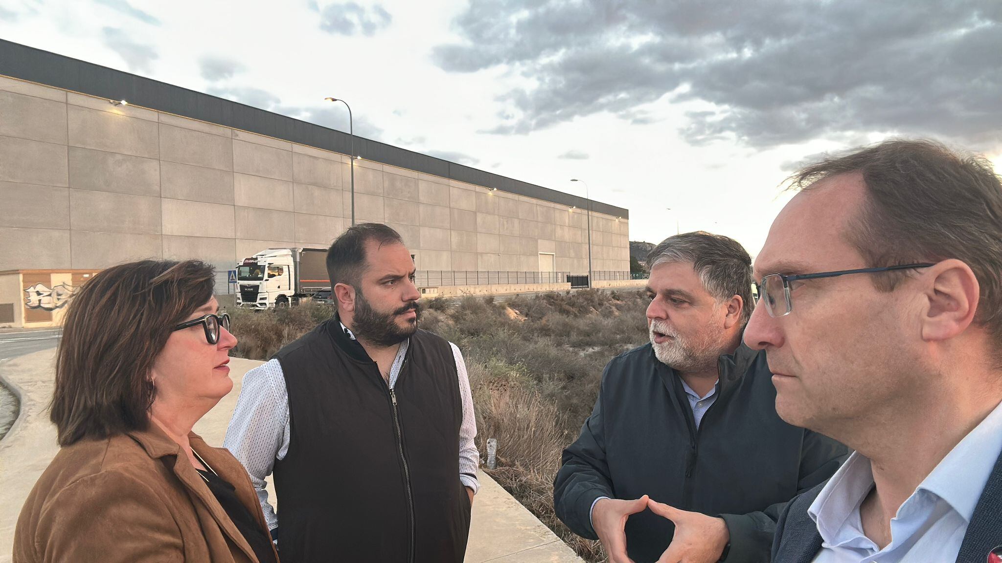 Momento de la reunión y las visitas