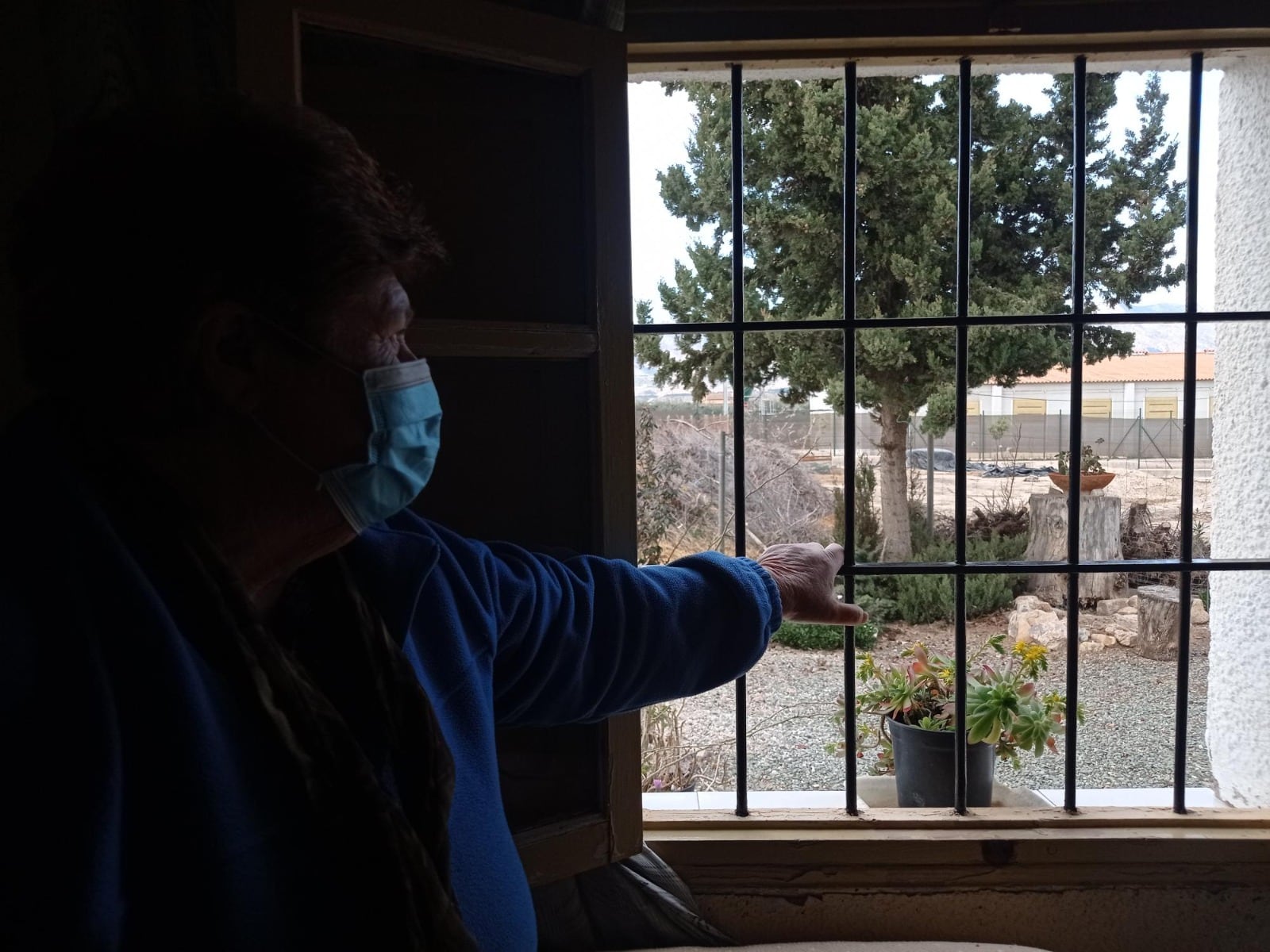 Melchora en su casa de Tercia.