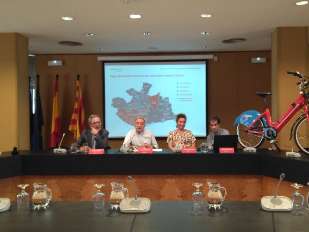 L'Àrea Metropolitana estrenarà 'bicing' al gener