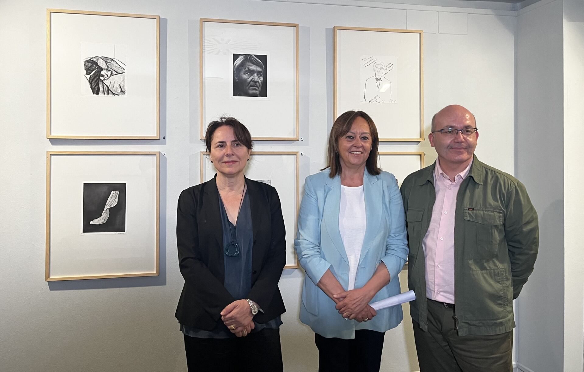 La Diputación de Zaragoza expone en la sala 4º espacio la obra gráfica de los artistas de la Casa de Velázquez.