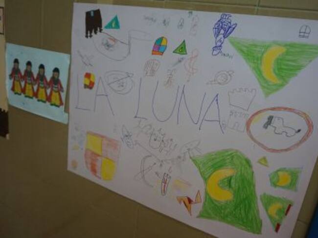 Algunas de las actividades hechas por los niños