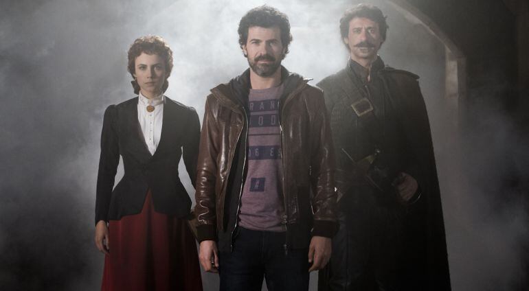 Aura Garrido, Rodolfo Sancho y Nacho Fresneda protagonizan &#039;El Ministerio del Tiempo&#039;.