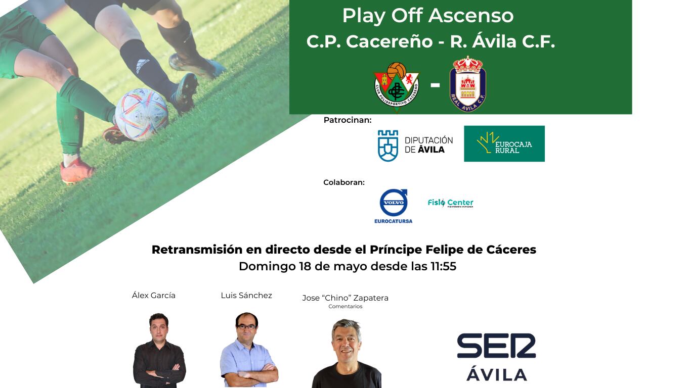 Ser Ávila retransmitirá el partido decisivo de la temporada