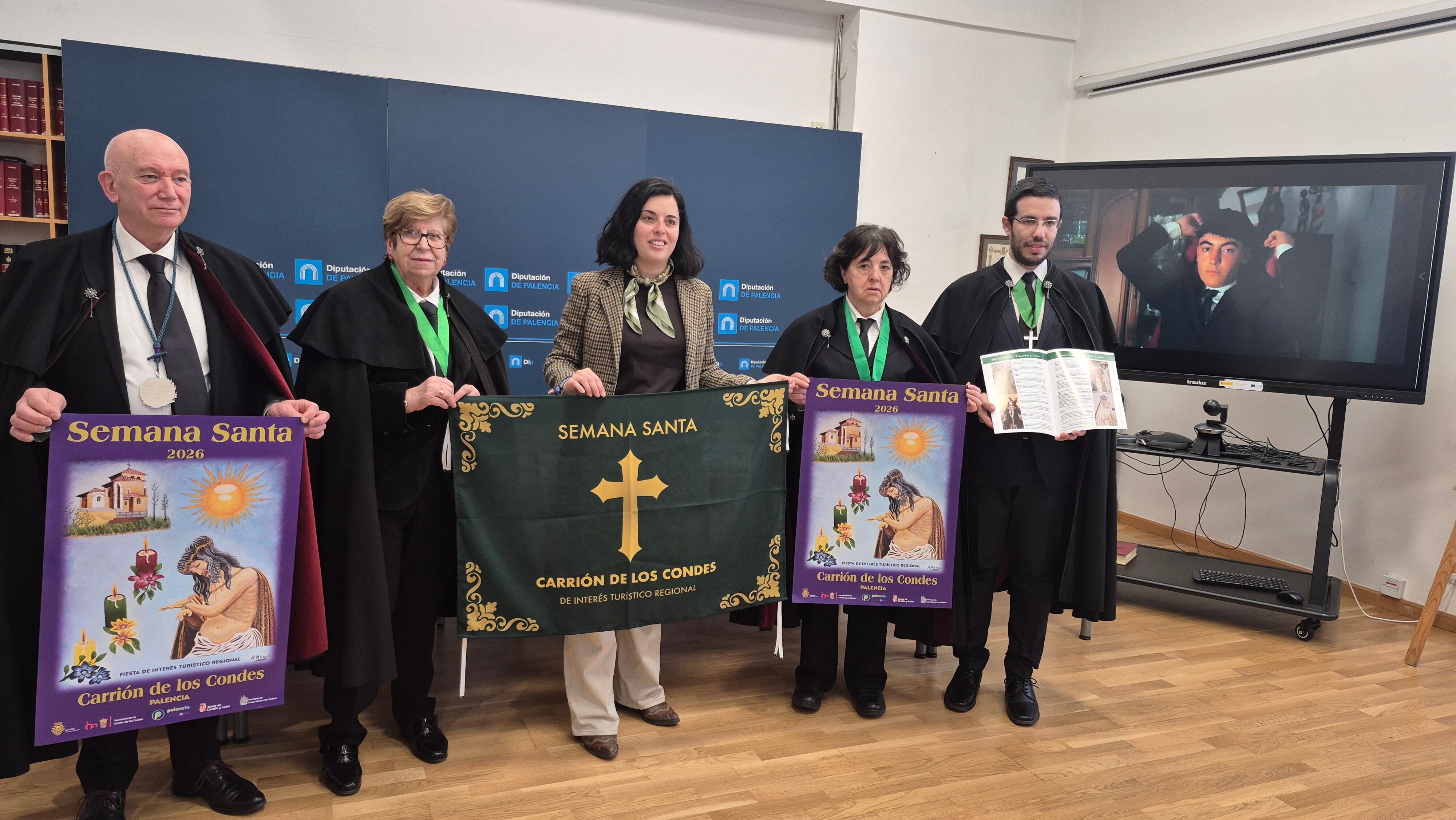 Carrión de los Condes presenta una Semana Santa marcada por la tradición y su reciente sello turístico