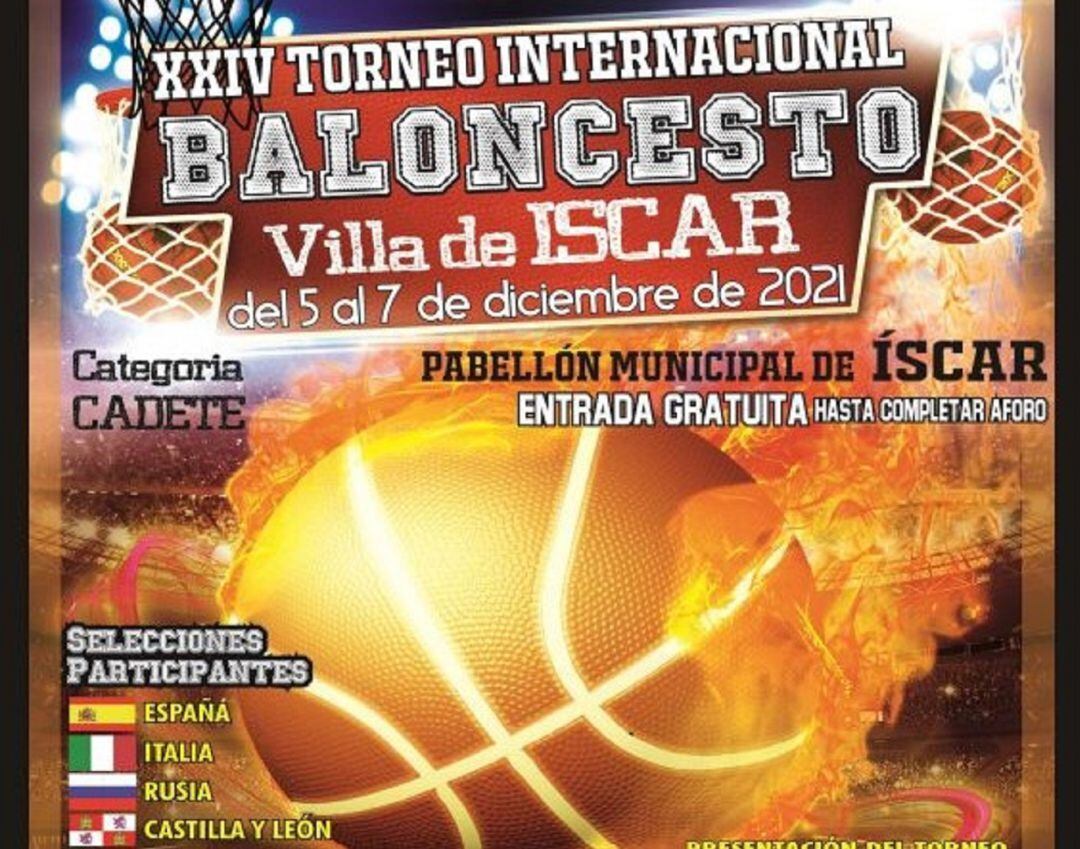 Este fin de semana se retoma el Torneo Internacional de Baloncesto en Íscar