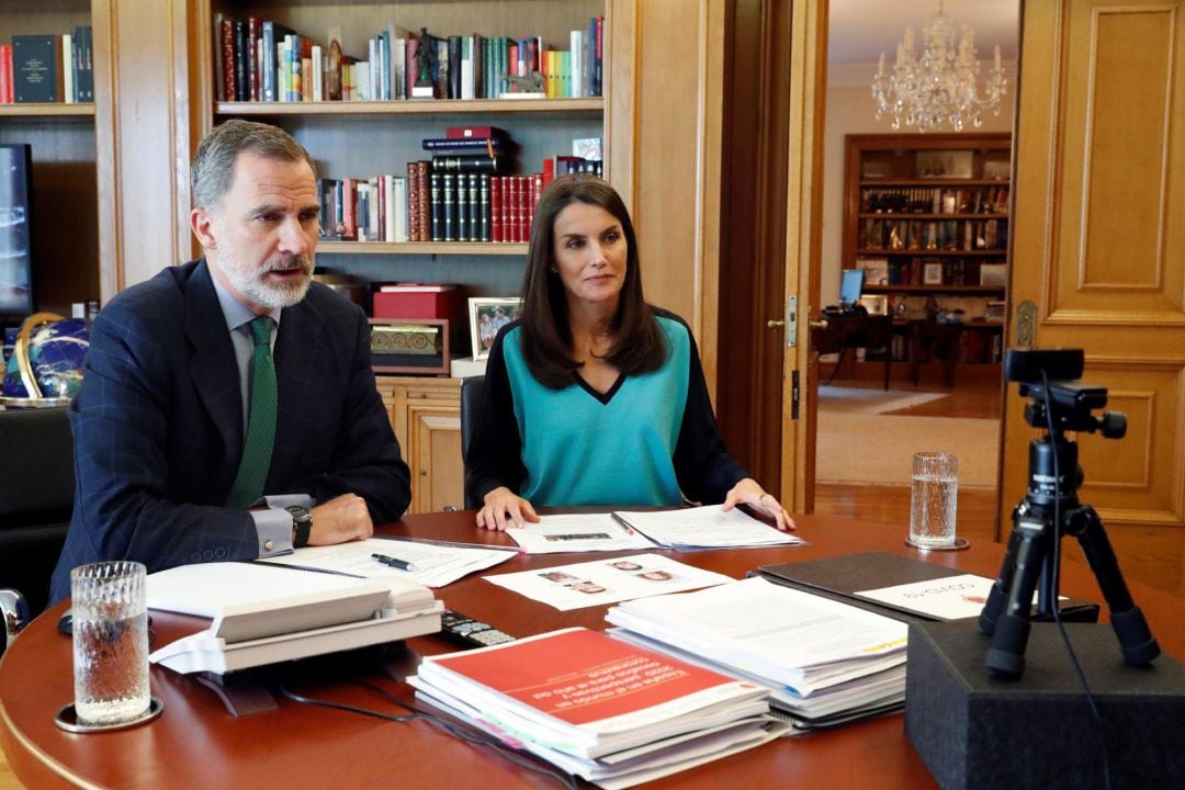 Los reyes, Felipe VI y Letizia