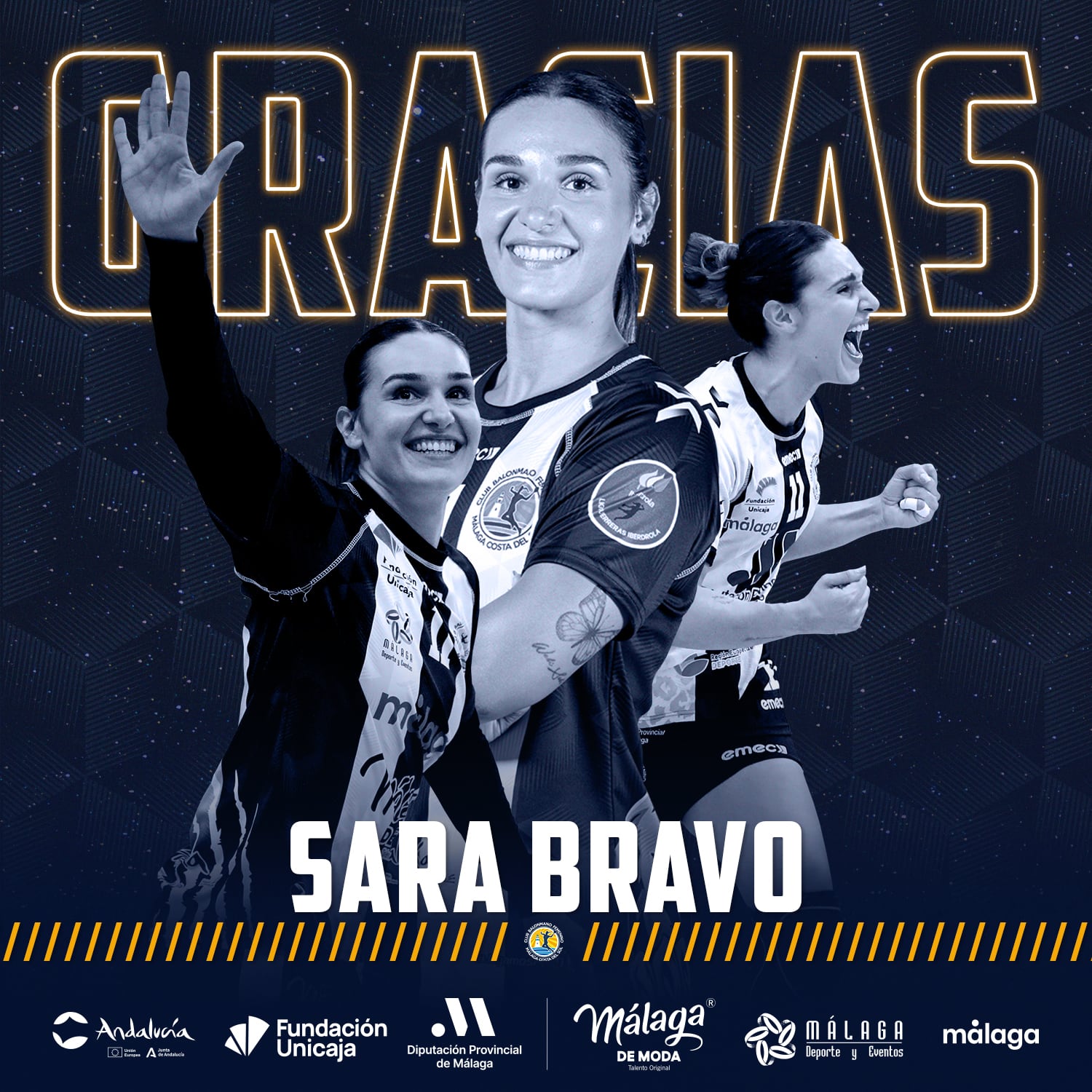 La jugadora Sara Bravo no seguirá la próxima temporada en el Costa del Sol