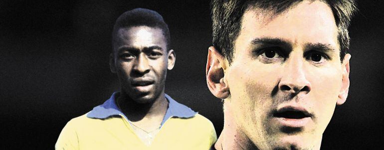 'France Football' compara en su última edición a Pelé y Messi.