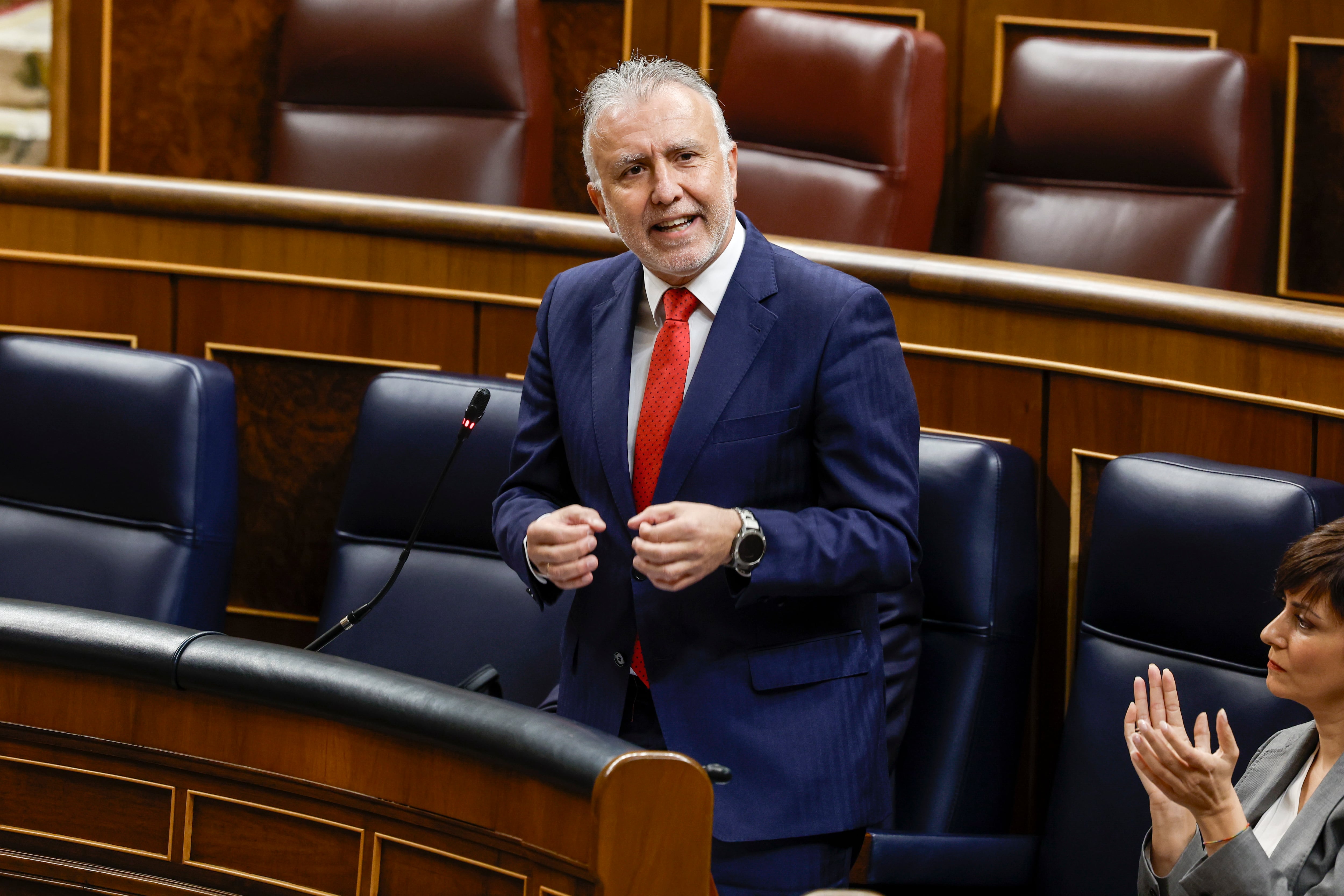 El ministro de Política Territorial y Memoria Democrática, Ángel Víctor Torres. EFE/ J.J.Guillen