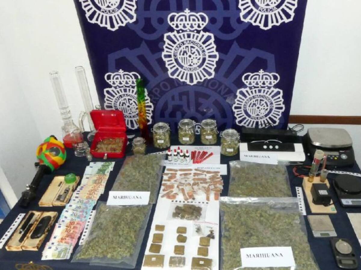 Incautan hachís y marihuana en un club a favor de legalizar el cannabis