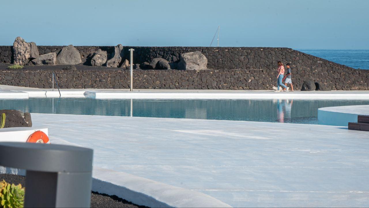 Islote de Fermina, en la Marina de Arrecife.