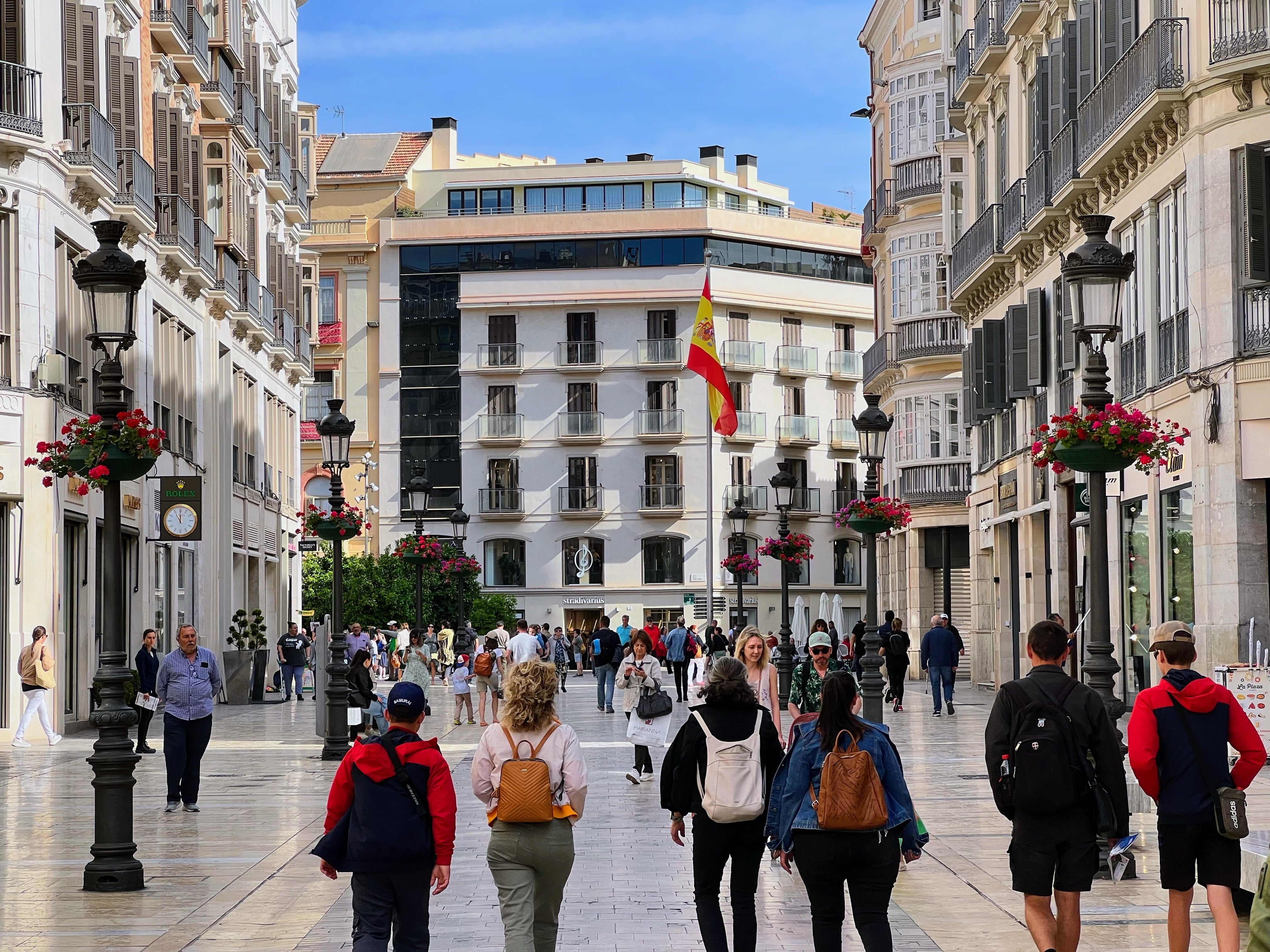 El edificio adquirido por los empresarios en la plaza de la Constitución