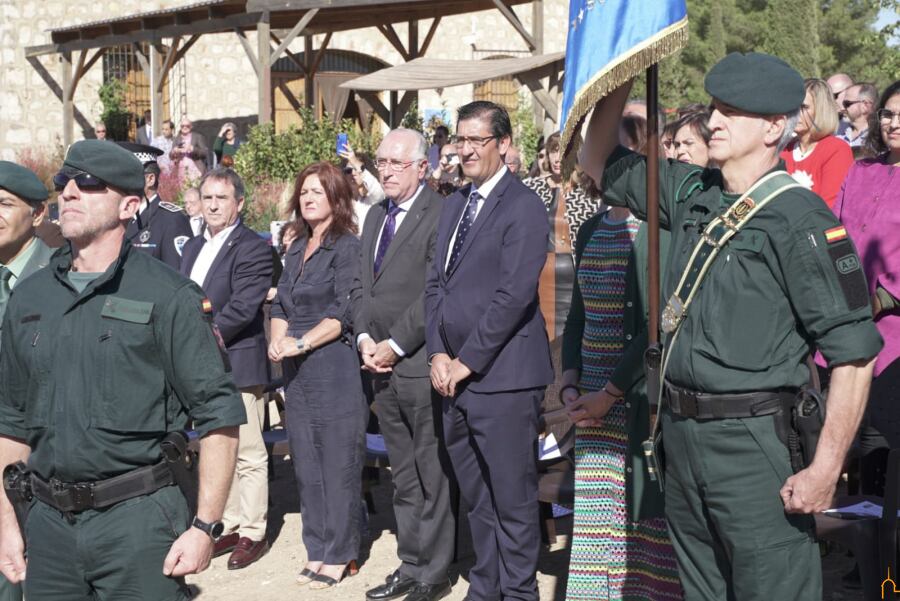 José Manuel Caballero, durante el acto de homenaje