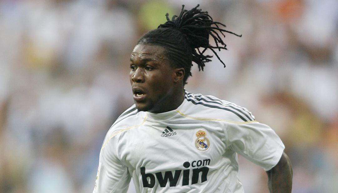 Royston Drenthe, en su etapa en el Real Madrid