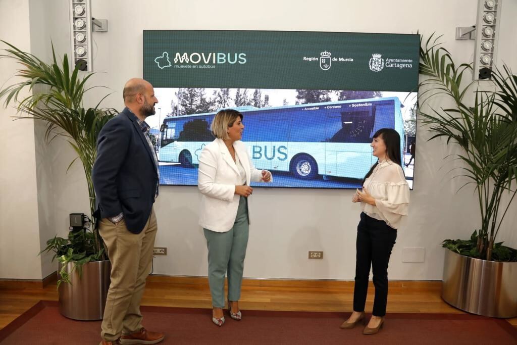 Presentación de los nuevos servicios de Movibus para Cartagena