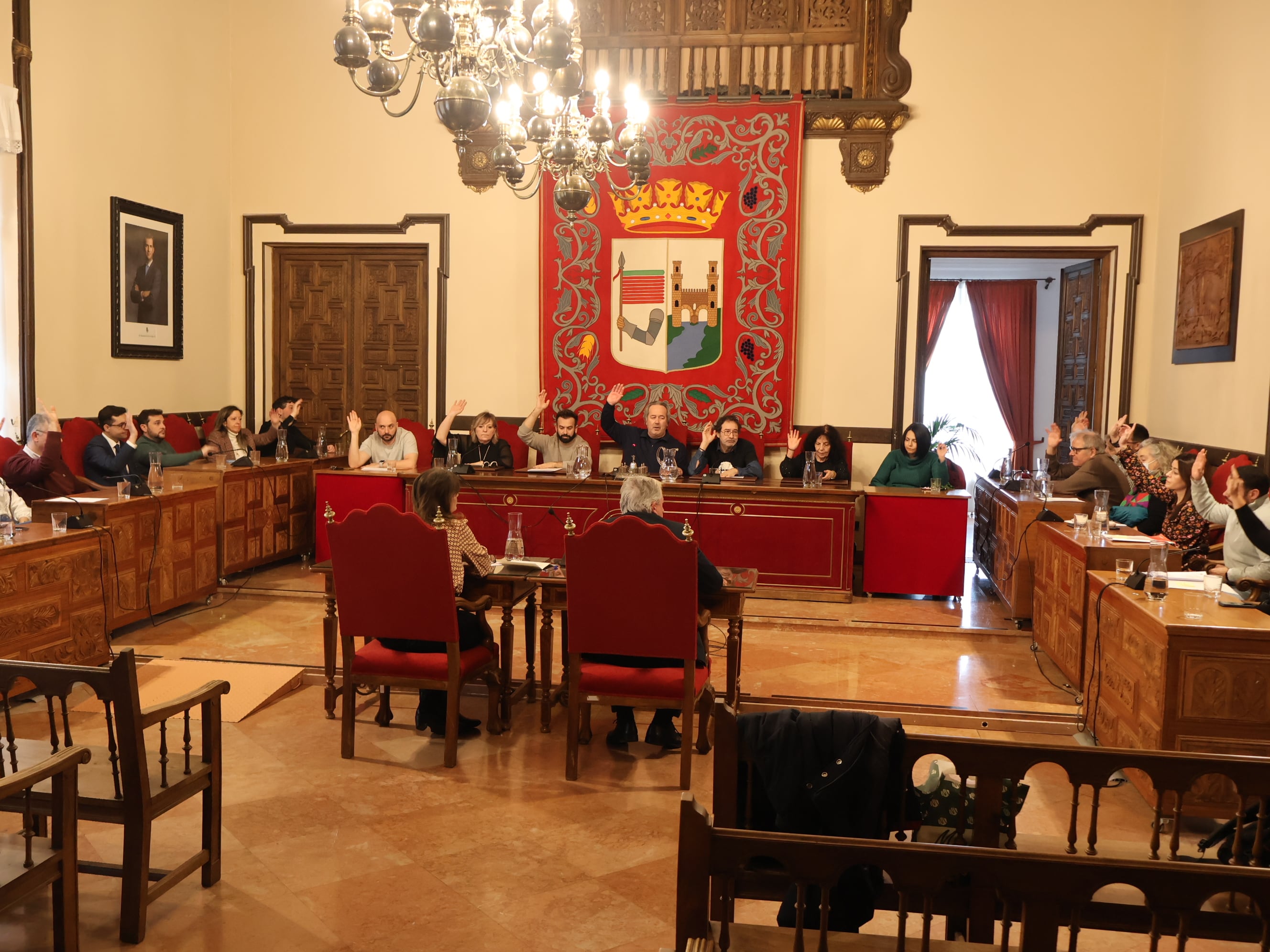 Pleno extraordinario para la prórroga de los convenios con la Junta de Castilla y León
