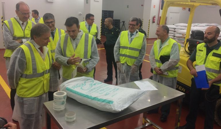 Visita al Puesto de Inspección Fronteriza del Puerto de Valencia