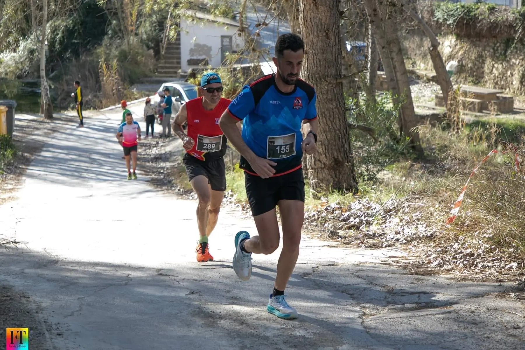 Juan Navalón, en carrera